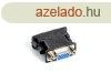 Lanberg DVI to VGA male/famale adapter Black