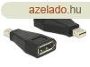 DeLock Adapter mini Displayport 1.2 male > Displayport fe