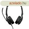 Jabra Evolve2 50 USB-C/A UC Stereo Bluetooth Headset Black