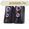 Trust GXT 606 Javv RGB-Illuminated 2.0 Speaker Set Black