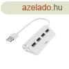 Hama 4-portos USB2.0 HUB White