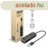 Club3D USB 3.2 Gen1 Type-A 3 Ports Hub with Gigabit Ethernet