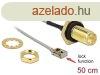 DeLock Antenna Cable RP-SMA jack bulkhead to MHF LK plug 1.1