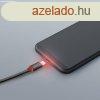 Delight iPhone Lightning Adatkbel LED 1m Black