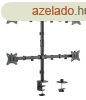 EQuip 17"-32" Articulating Quad Monitor Desk Mount