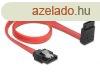 DeLock SATA 3 F/F adatkbel 0,3m 90 Red