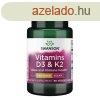 SWANSON D3+K2 VITAMIN KAPSZULA 60 db