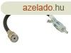 Antenna adapter ISO(f)>DIN(m) 14,5 cm 1503-00-5