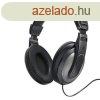 Hama Fejhallgat - 184144 Shell TV (vezetkes, 6m, fekete/ez