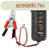 Digitlis 12V-os Akkumultor Teszter Autkhoz s Motorkerkp
