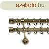 Landhouse 19mm karnis dupla rz antik Cilinder vggel