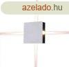 4-Sides-S oldalfali ngyzet alak LED lmpatest, fehr (4W) 