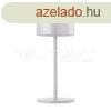 LED Asztali lmpa 2200mAH Akkumultor D86*H210mm, fehr szn