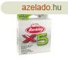 Berkley X5 Line Braid Crystal fonott zsinr 150m 0,14mm 6,8k