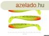 Reiva Flat Minnow Shad Gumihal Zld Piros Fej Flitter 12,5cm