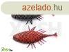 Bull Tackle Lapos Fej Puha Gumicsali Fekete Piros 75mm 5.4g