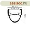 Abroncs 26" (559) 36H alu df, fekete MIXL V-fk