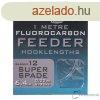 Drennan 1m Fluorocarbon Feeder Rig Super Spade 12 elkttt 