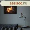 Halloween-i LED-es hangulatkp - fali akasztval, 2 x AA, 40