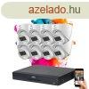 Dahua 8 dome kamers 5MP kamera rendszer sznes jszakai kp