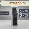 Szlcsiszolt rejtett eloszt 3db aljzattal, 2db USB csatlako