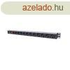 Manhattan eloszt - Vertiklis Rackmount eloszt, 12 aljzat,