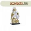 Dekoratv Figura DKD Home Decor 14,5 x 9 x 26 cm Bagoly Aran
