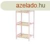 Frdszoba polcok Berilo WR5503-3-468 Rzsaszn Termszetes 