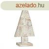 Karcsonyfa 9 x 41,5 x 20 cm Termszetes Fa Fehr MOST 6187 