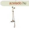 Zuhanyoszlop Rousseau Szrke Bronz Rozsdamentes acl MOST 12
