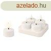 LED Gyertya Lumineo 485346 Fehr jratlthet Bels (4 egys