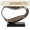 Dekoratv Figura Fekete Ezst szn Alumnium 52 x 15 x 46 c