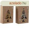 Karcsonyi dszek Home ESPRIT Aranysrga Ezst szn PVC 20 