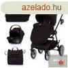 Chipolino Linea 3in1 multifunkcis babakocsi - Obsidian