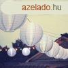 Szolr lampion hidegfehr 21x22cm fehr