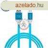 Adatkbel Micro USB Szilikon Bevonat 1m