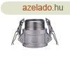 Camlock rozsdamentes acl M-elem kls menettel 2" - 2&