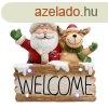 LED-es kermia figura, WELCOME