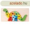 3D-s Montessori fa puzzle jtk