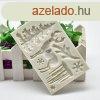 3D-s karcsony tmj szilikon forma