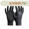 Gumikeszty nitril pdermentes S 100 db/doboz Guarder feket