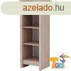 Todi Classic keskeny nyitott szekrny - 140 cm magas