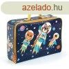 Kis textil brnd - rutazs - Space suitcase
