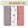 PETITE&MARS Bambusz muszlin 3db-os pelenka szett Moussy 