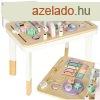 Interaktv gyerek asztal 47,5x29,5x37cm - pasztell