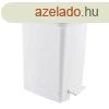Slim Manyag pedlos szemetes, fehr, 25L
