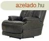 Br fotel faszn szrke kompozit br krpitozssal, motoros 