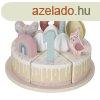 Little Dutch szlinapi torta - pink