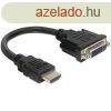 DELOCK talakt HDMI-A male > DVI 24+5 female, 20cm