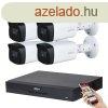 Dahua 4 kamers 8MP 4K kamera rendszer szett 40 mter jjell